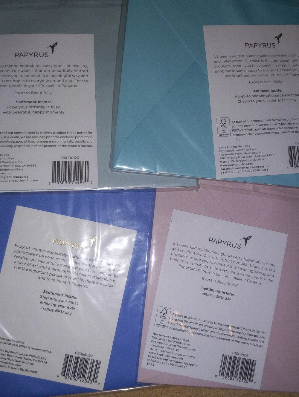 Papyrus Birthday Card Bundle